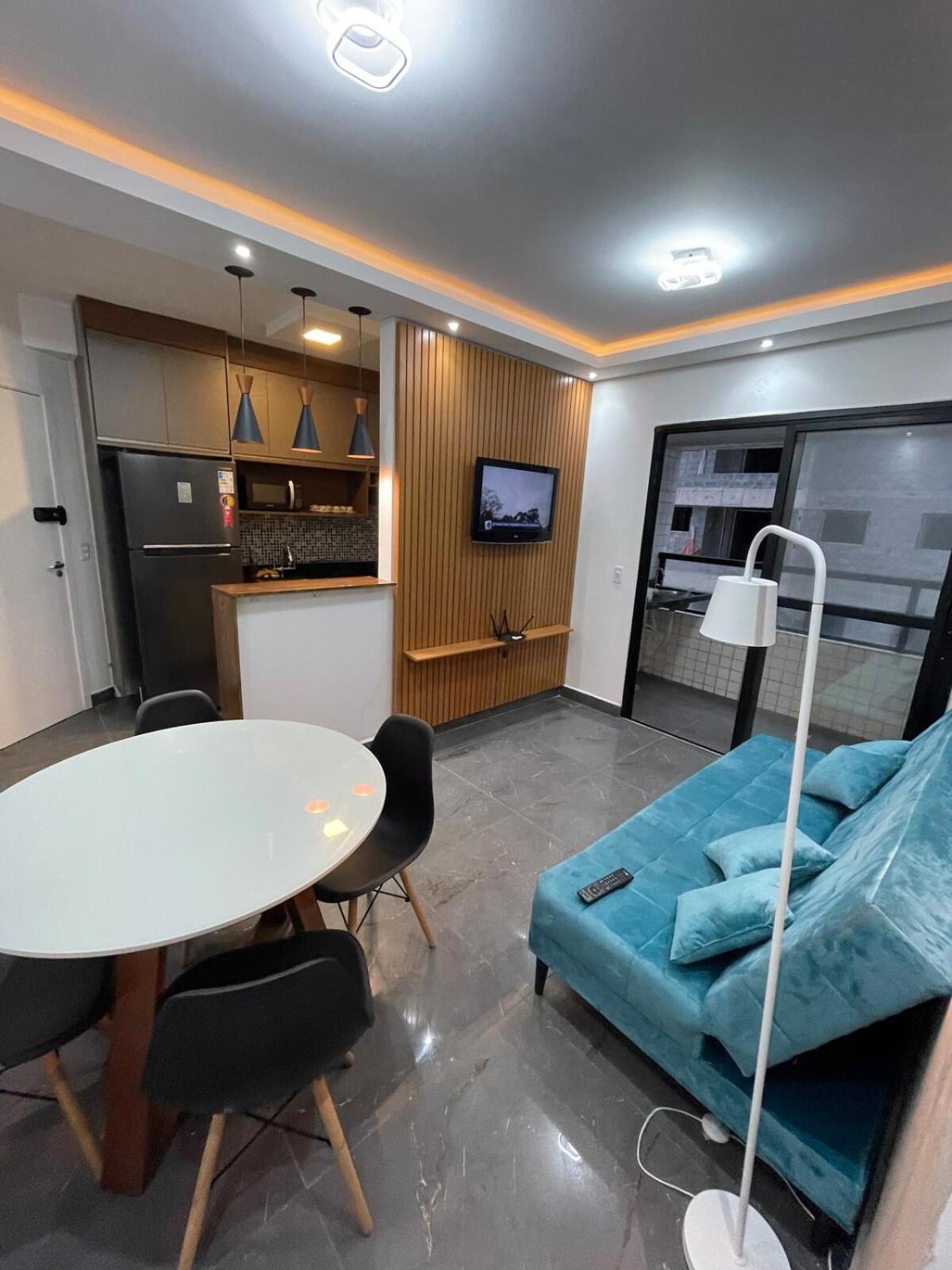 Habitat - Predio De Frente Pro Mar Apartment Praia Grande  Exterior photo